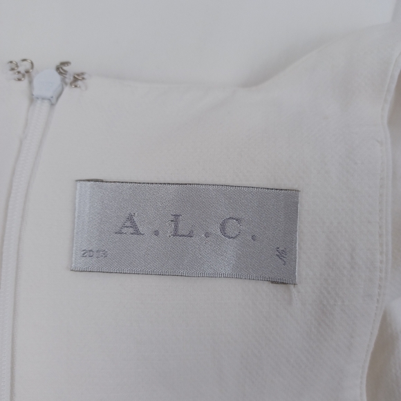 A.L.C. White Sleeveless Dress - Picture 8 of 16